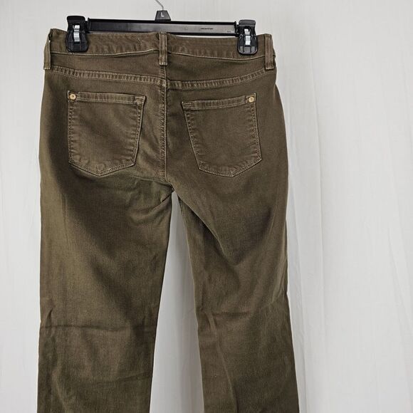 Vince Crop Skinny Ankle Olive Green Jeans Sz 25 - Picture 7 of 8